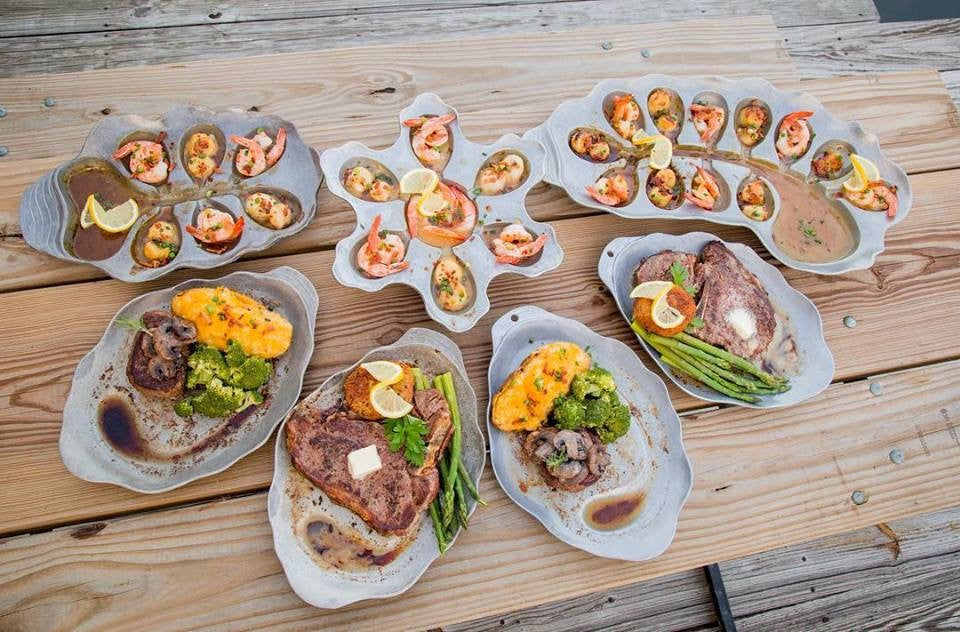 The Steak Bed  (Grill and Plate)
